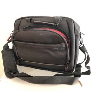 Samsonite Black Computer Case Laptop Bag EUC